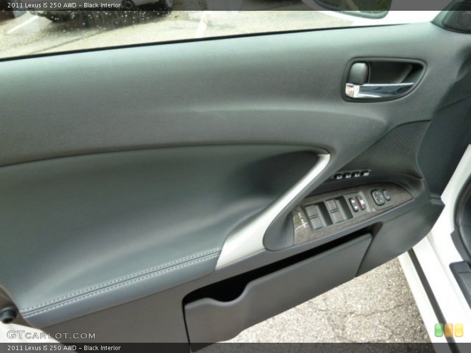 Black Interior Door Panel for the 2011 Lexus IS 250 AWD #52141903