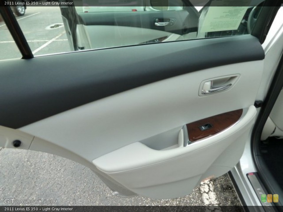 Light Gray Interior Door Panel for the 2011 Lexus ES 350 #52142206