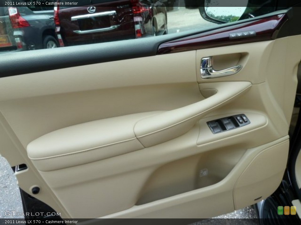 Cashmere Interior Door Panel for the 2011 Lexus LX 570 #52142506