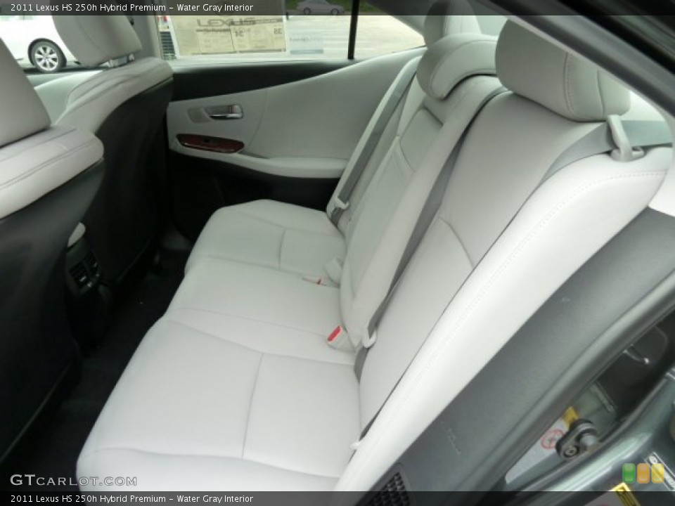 Water Gray Interior Photo for the 2011 Lexus HS 250h Hybrid Premium #52142734