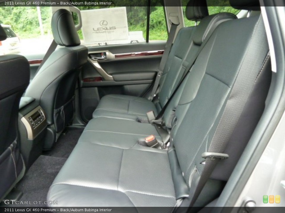 Black/Auburn Bubinga Interior Photo for the 2011 Lexus GX 460 Premium #52143016