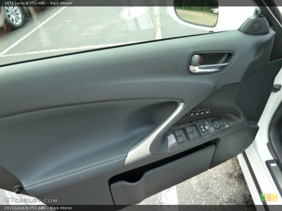 Black Interior Door Panel for the 2011 Lexus IS 250 AWD #52143364