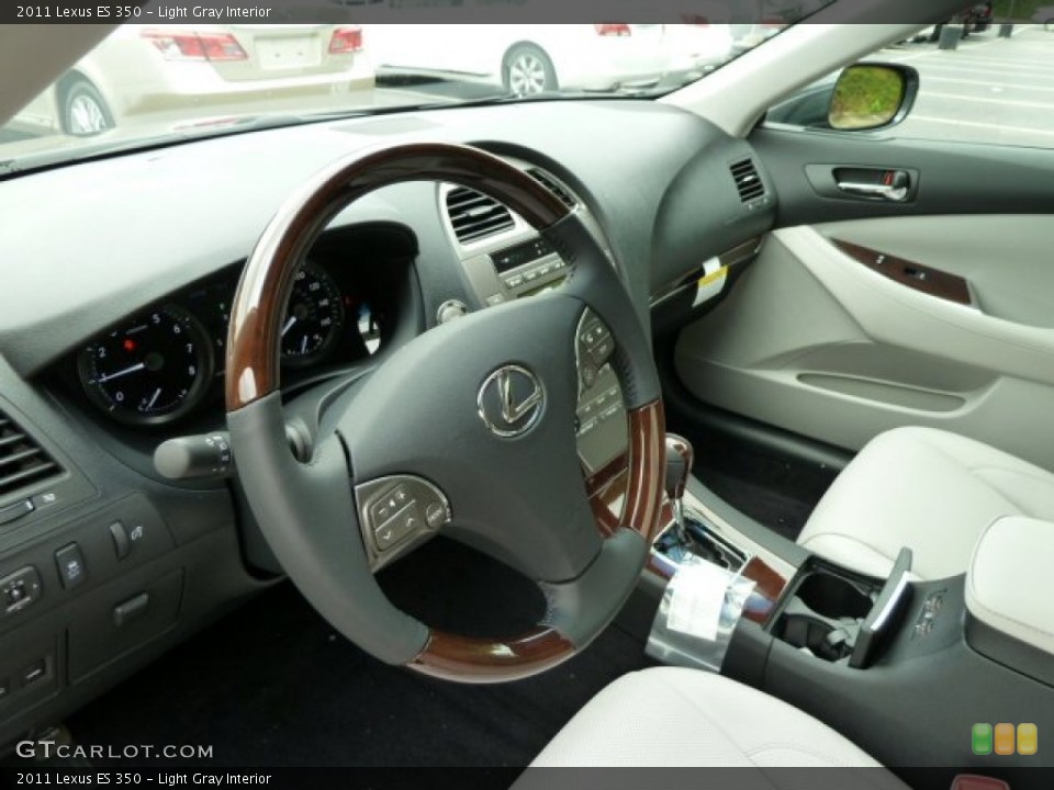 Light Gray 2011 Lexus ES Interiors