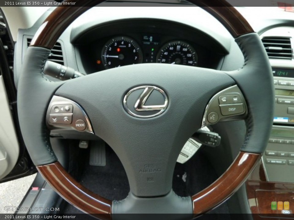 Light Gray Interior Steering Wheel for the 2011 Lexus ES 350 #52144367