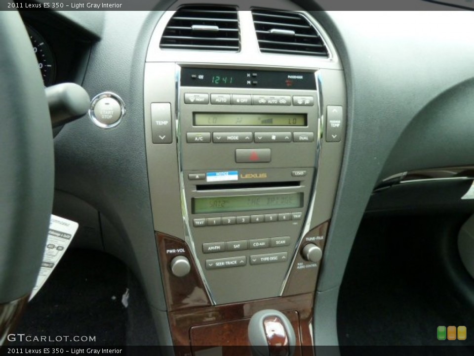 Light Gray Interior Controls for the 2011 Lexus ES 350 #52144381