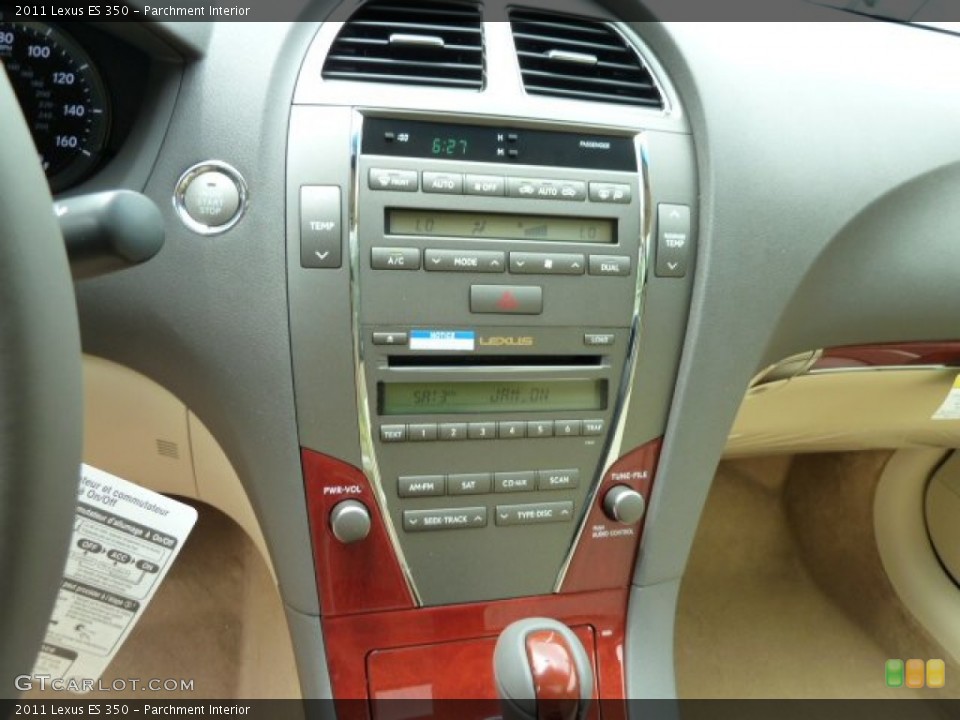 Parchment Interior Controls for the 2011 Lexus ES 350 #52144624