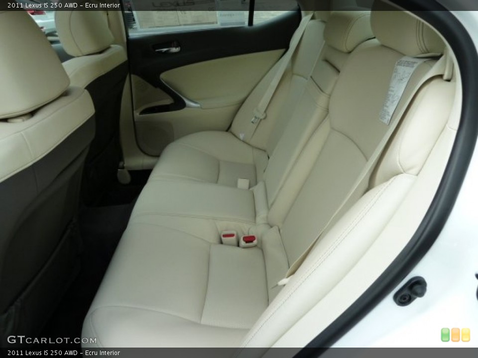 Ecru Interior Photo for the 2011 Lexus IS 250 AWD #52144792