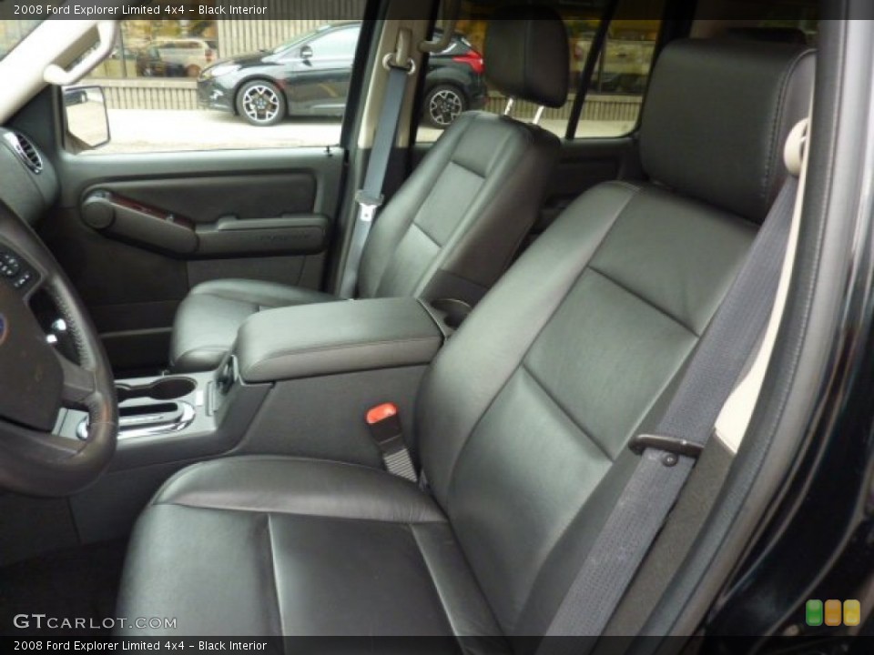 Black Interior Photo for the 2008 Ford Explorer Limited 4x4 #52144927