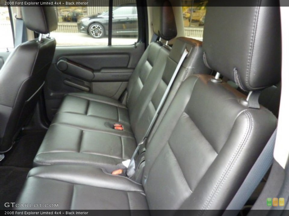 Black Interior Photo for the 2008 Ford Explorer Limited 4x4 #52144939