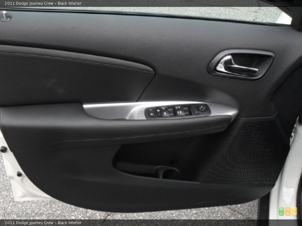 Black Interior Door Panel for the 2011 Dodge Journey Crew #52145911