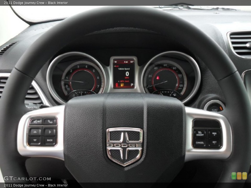 Black Interior Controls for the 2011 Dodge Journey Crew #52145959