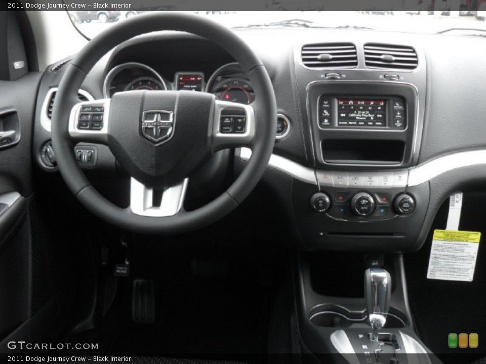 Black Interior Dashboard for the 2011 Dodge Journey Crew #52145989