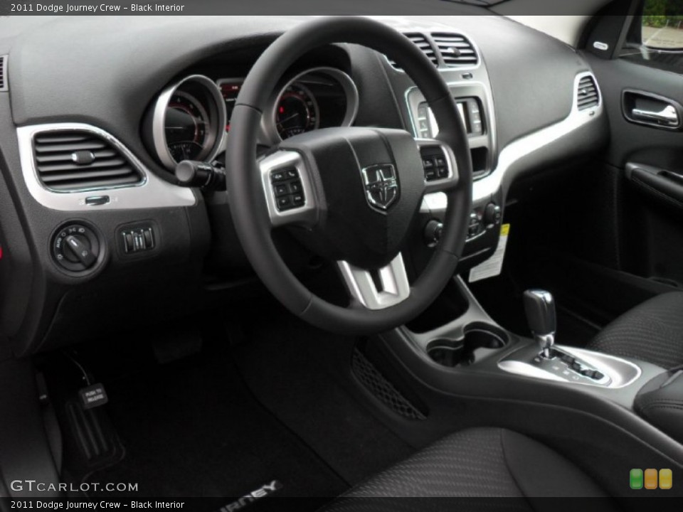 Black Interior Dashboard for the 2011 Dodge Journey Crew #52146106
