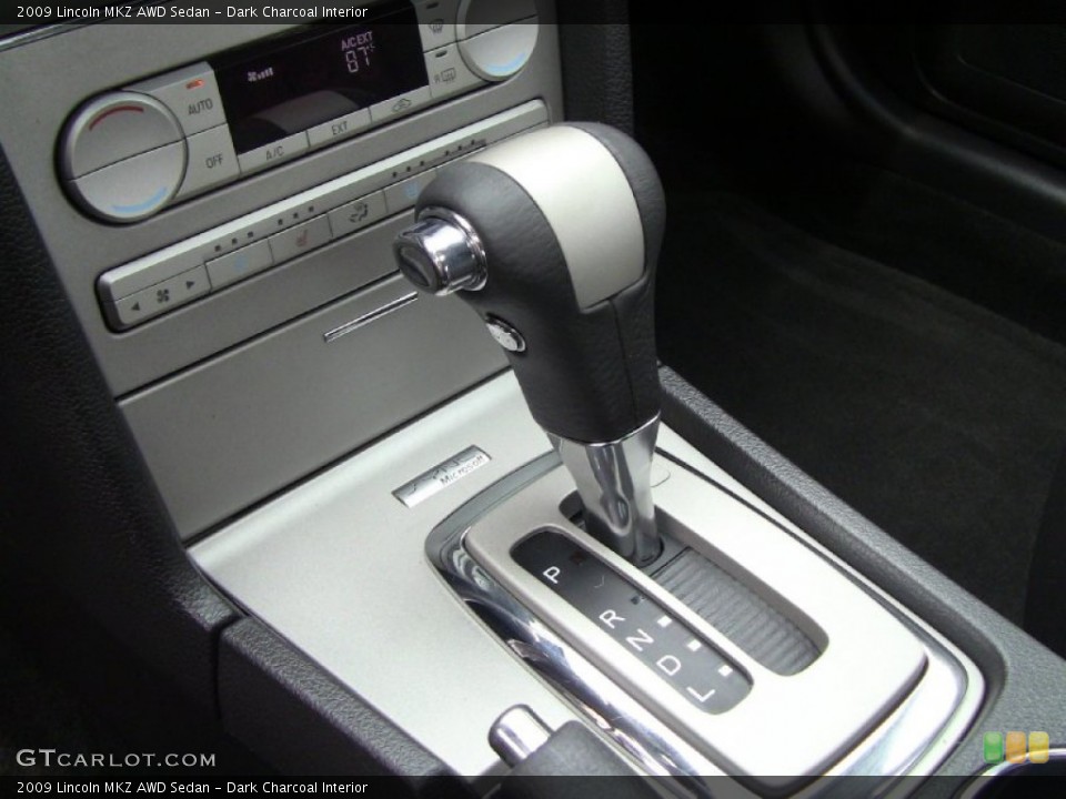 Dark Charcoal Interior Transmission for the 2009 Lincoln MKZ AWD Sedan #52147558