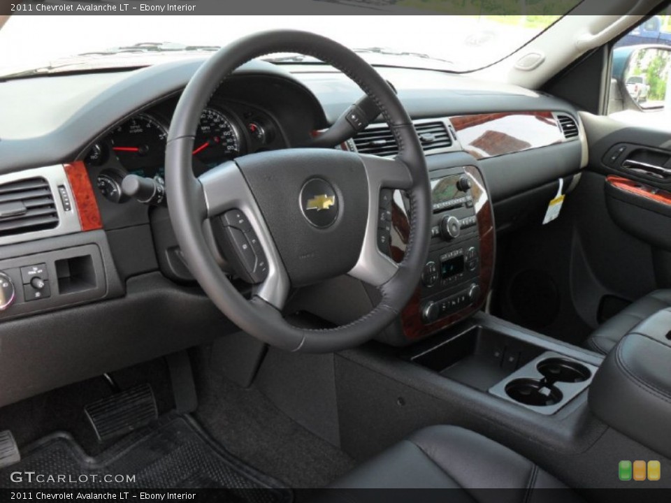 Ebony Interior Photo for the 2011 Chevrolet Avalanche LT #52148389
