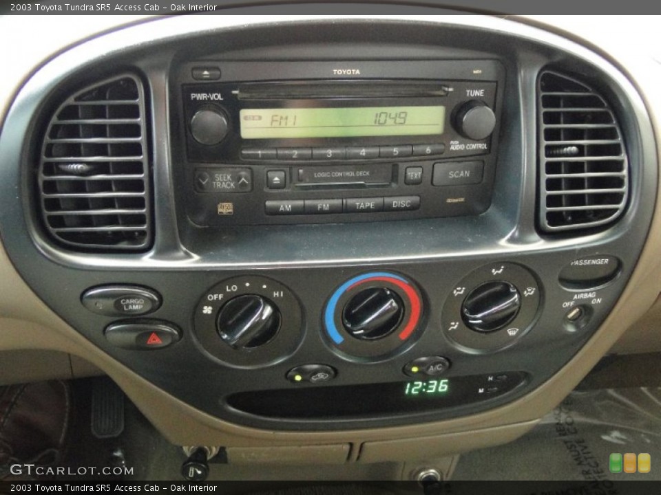 Oak Interior Controls for the 2003 Toyota Tundra SR5 Access Cab #52148752