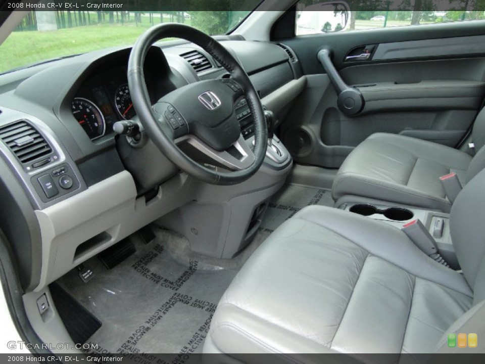 Gray Interior Photo for the 2008 Honda CR-V EX-L #52149187