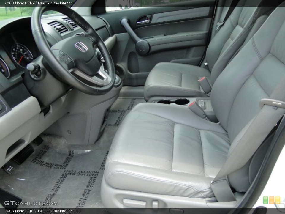 Gray Interior Photo for the 2008 Honda CR-V EX-L #52149190