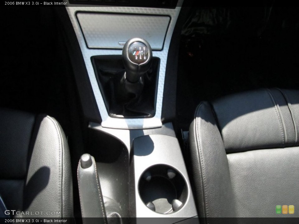 Black Interior Transmission for the 2006 BMW X3 3.0i #52150830