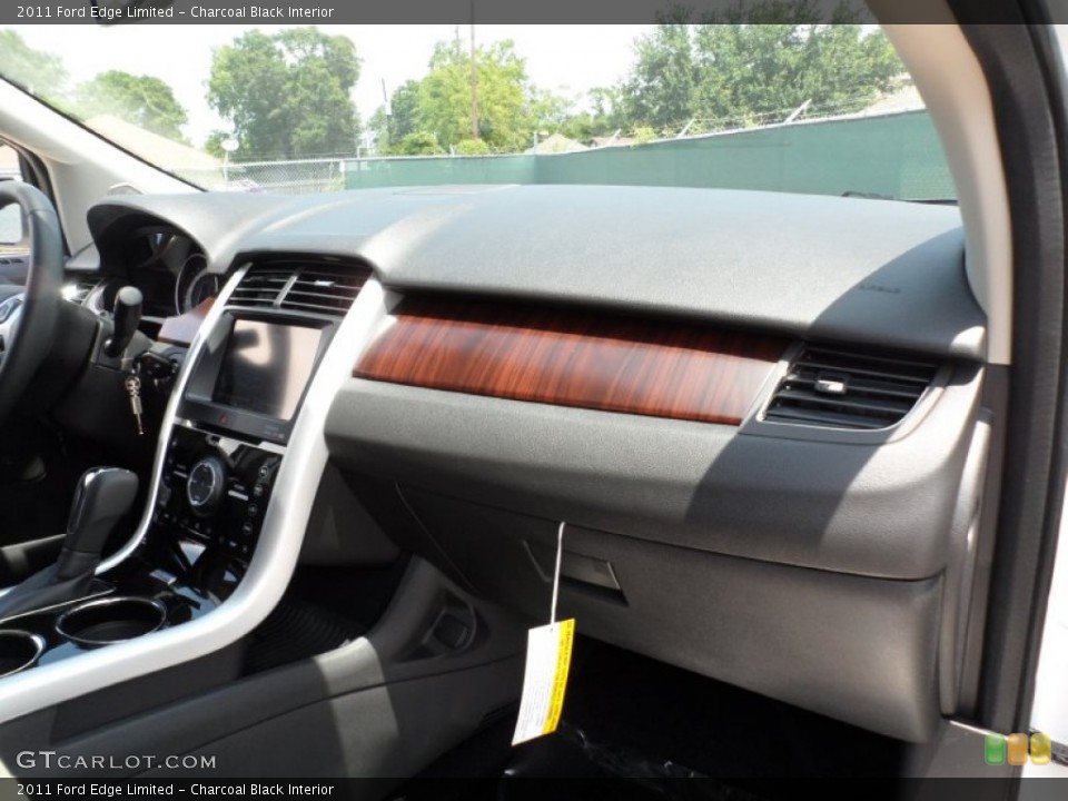 Charcoal Black Interior Dashboard for the 2011 Ford Edge Limited #52151214