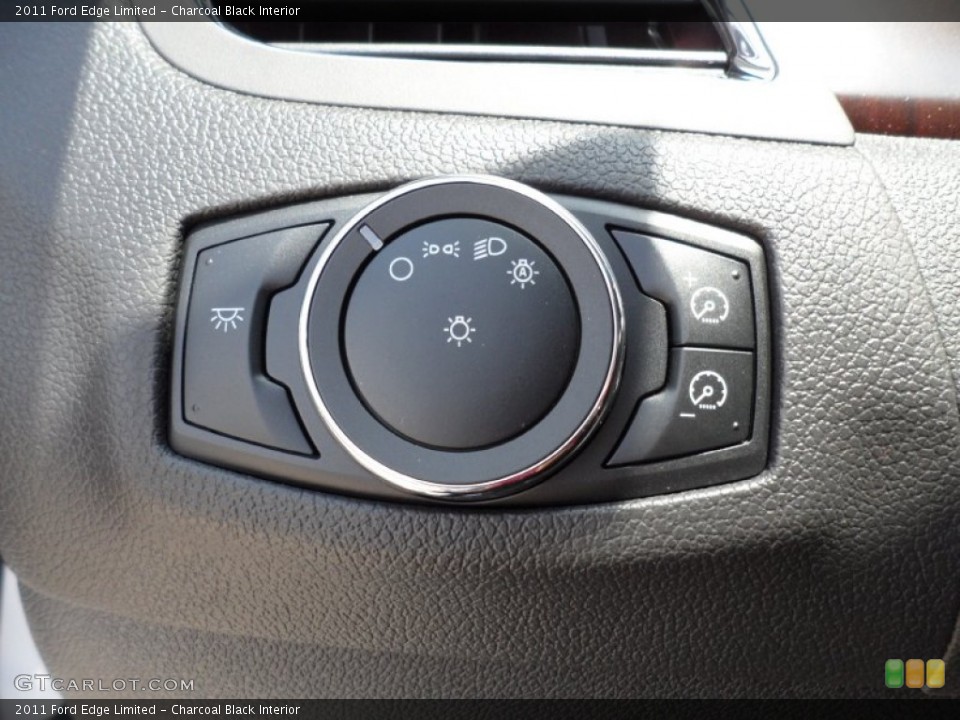 Charcoal Black Interior Controls for the 2011 Ford Edge Limited #52151478
