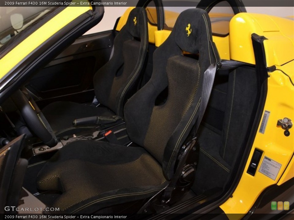 Extra Campionario Interior Photo for the 2009 Ferrari F430 16M Scuderia Spider #52151688