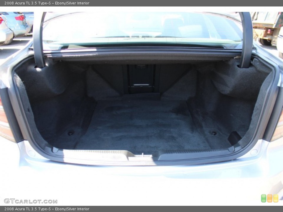 Ebony/Silver Interior Trunk for the 2008 Acura TL 3.5 Type-S #52154337
