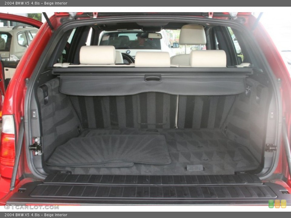 Beige Interior Trunk for the 2004 BMW X5 4.8is #52155819