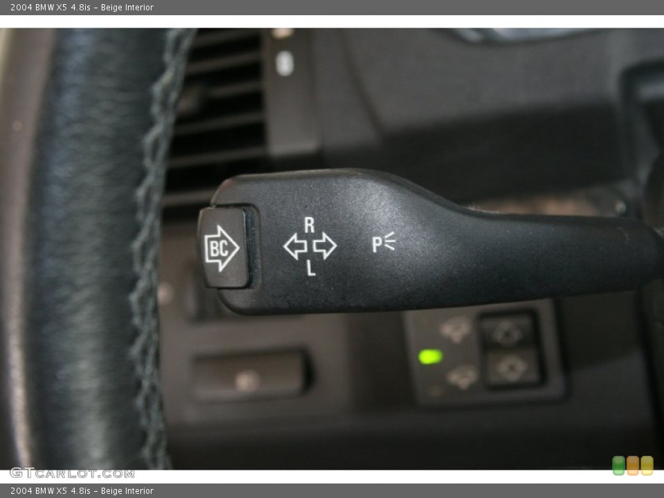 Beige Interior Controls for the 2004 BMW X5 4.8is #52156011