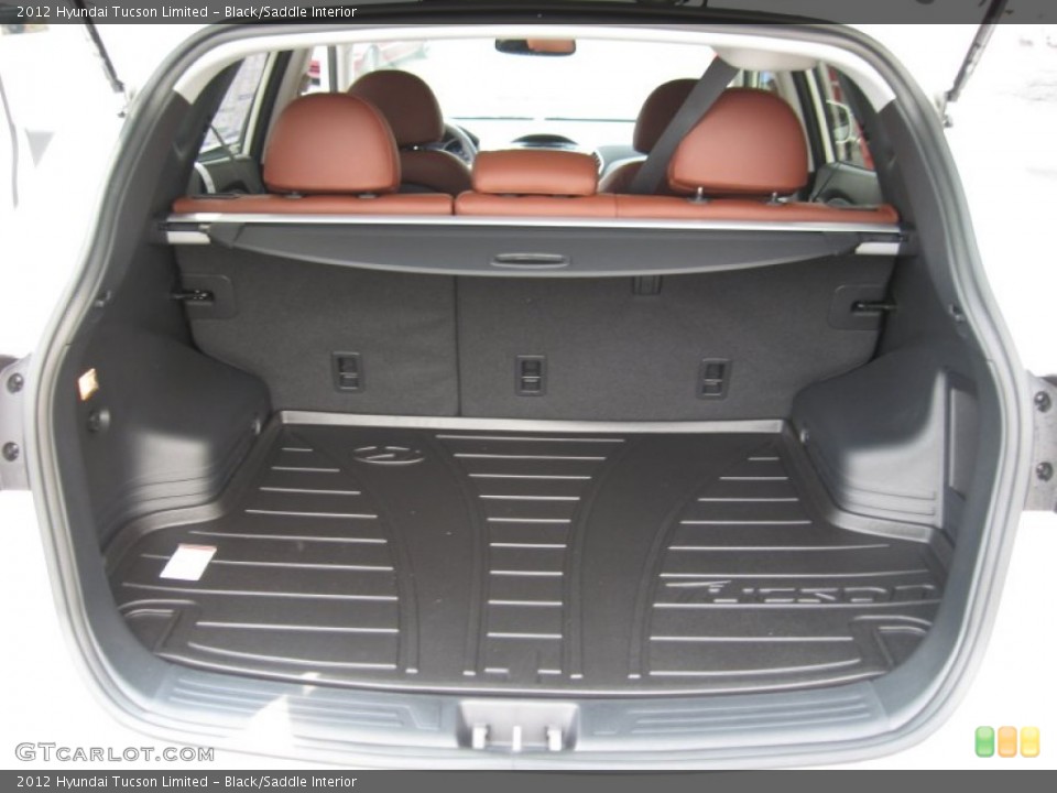 Black/Saddle Interior Trunk for the 2012 Hyundai Tucson Limited #52156740