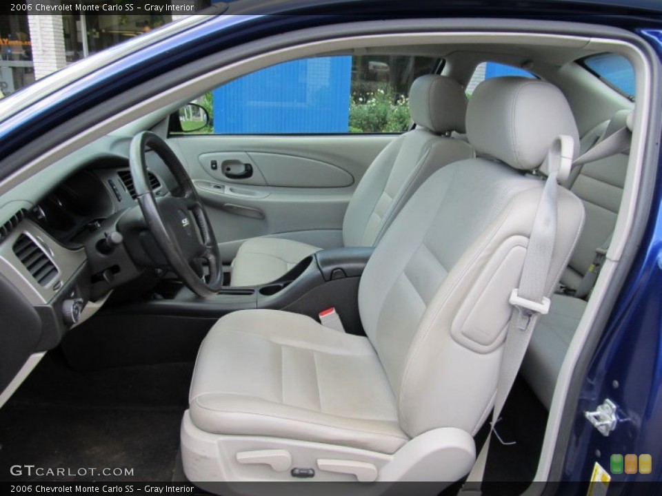 Gray Interior Photo for the 2006 Chevrolet Monte Carlo SS #52160467