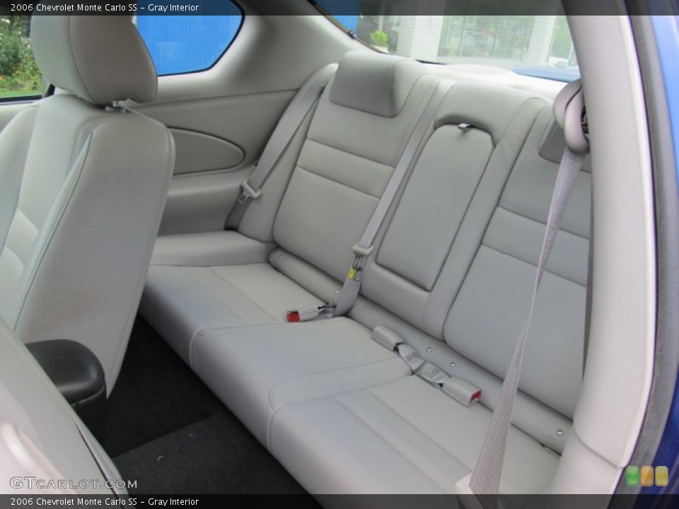 Gray Interior Photo for the 2006 Chevrolet Monte Carlo SS #52160479