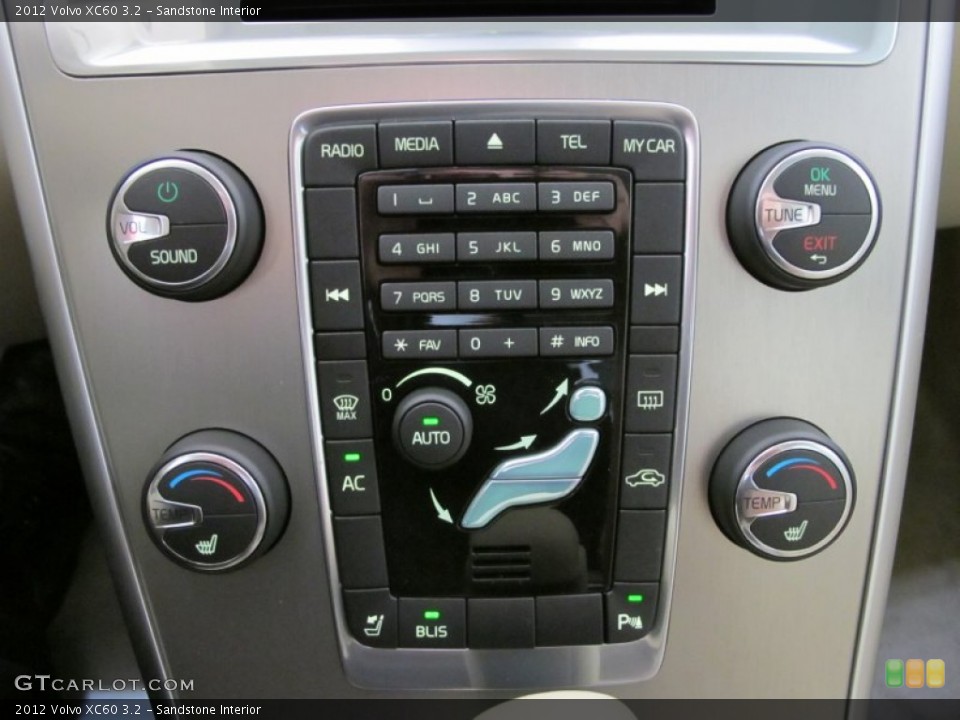 Sandstone Interior Controls for the 2012 Volvo XC60 3.2 #52161253
