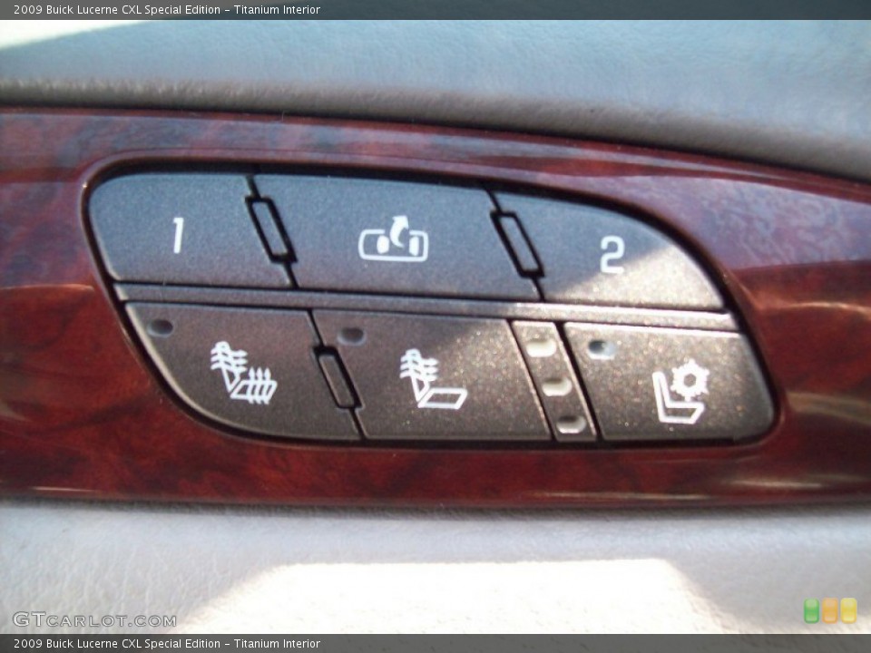 Titanium Interior Controls for the 2009 Buick Lucerne CXL Special Edition #52161634