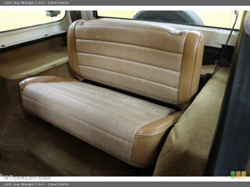 Camel Interior Photo for the 1993 Jeep Wrangler S 4x4 #52163911