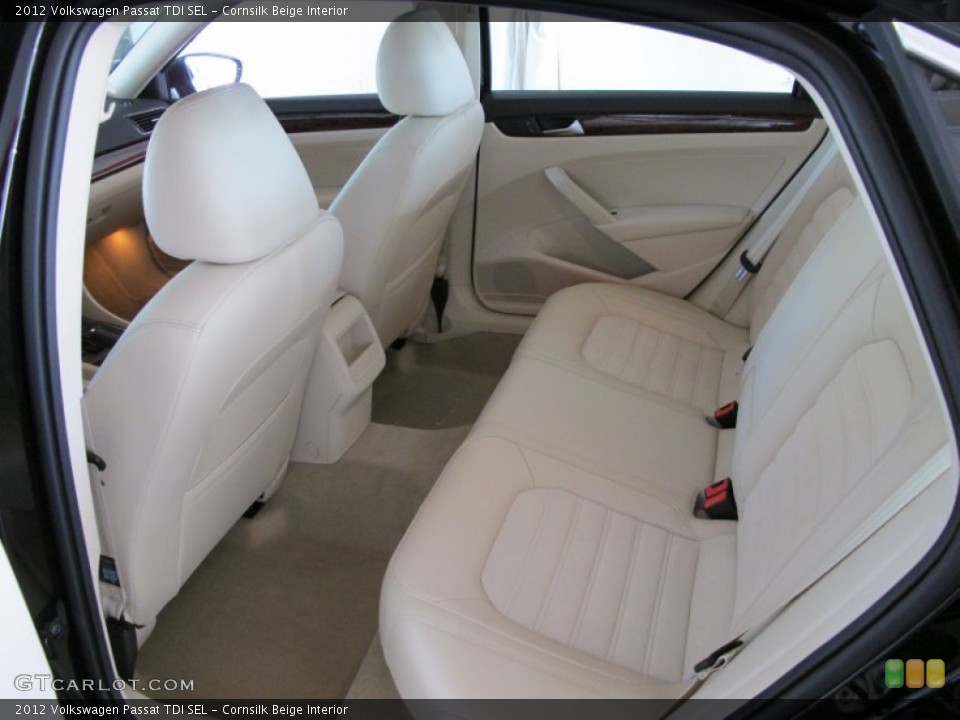 Cornsilk Beige Interior Photo for the 2012 Volkswagen Passat TDI SEL #52165081