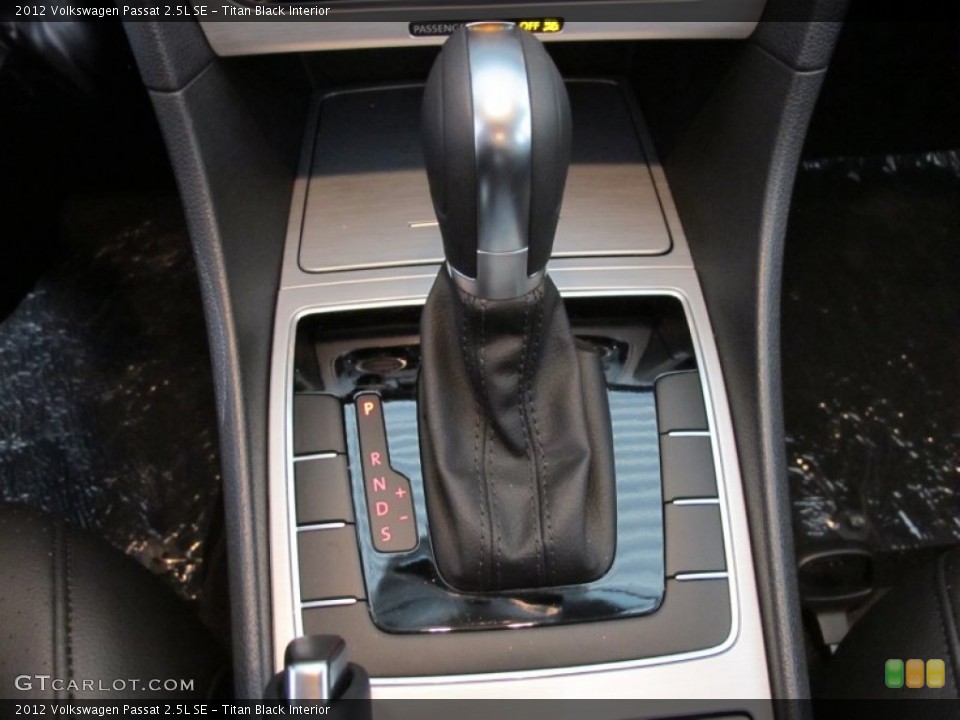 Titan Black Interior Transmission for the 2012 Volkswagen Passat 2.5L SE #52165498