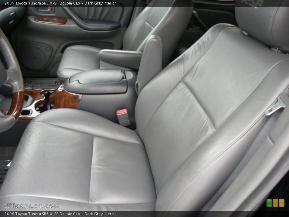 Dark Gray Interior Photo for the 2006 Toyota Tundra SR5 X-SP Double Cab #52169203