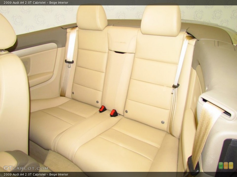 Beige Interior Photo for the 2009 Audi A4 2.0T Cabriolet #52169308