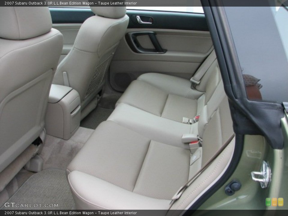Taupe Leather Interior Photo for the 2007 Subaru Outback 3.0R L.L.Bean Edition Wagon #52173700