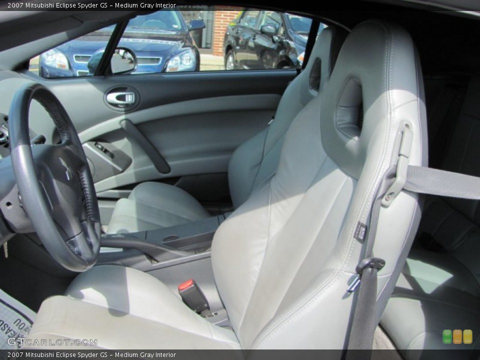 Medium Gray Interior Photo for the 2007 Mitsubishi Eclipse Spyder GS #52174558