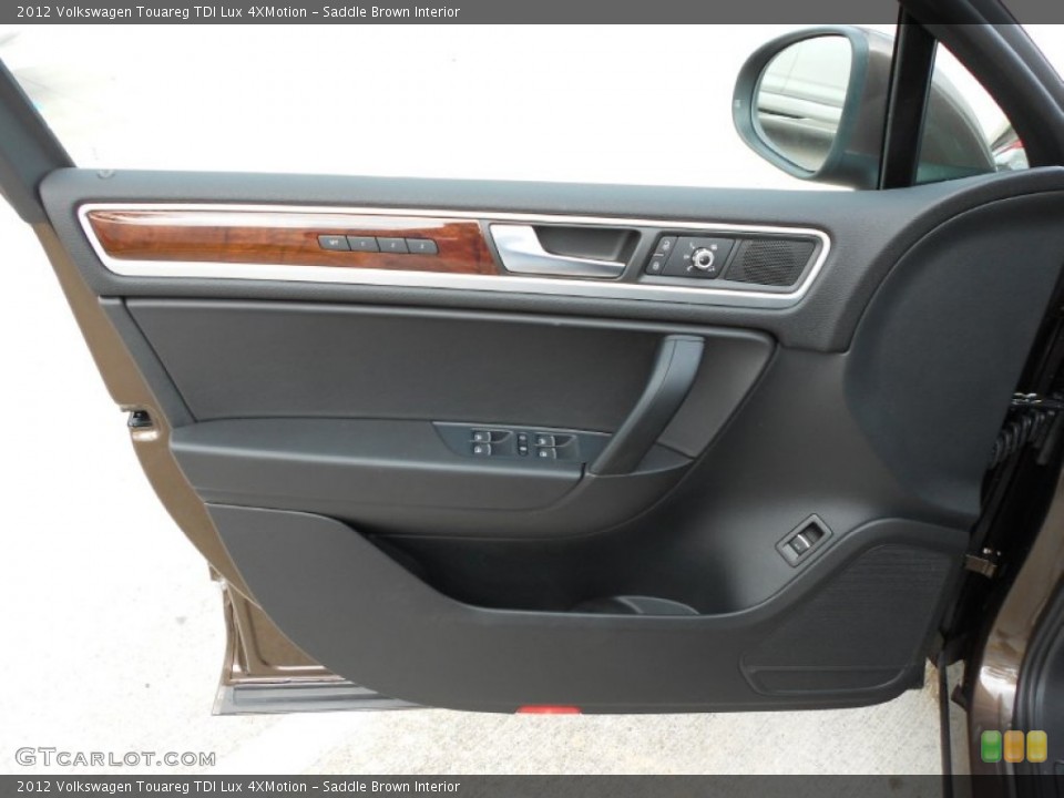 Saddle Brown Interior Door Panel for the 2012 Volkswagen Touareg TDI Lux 4XMotion #52175251