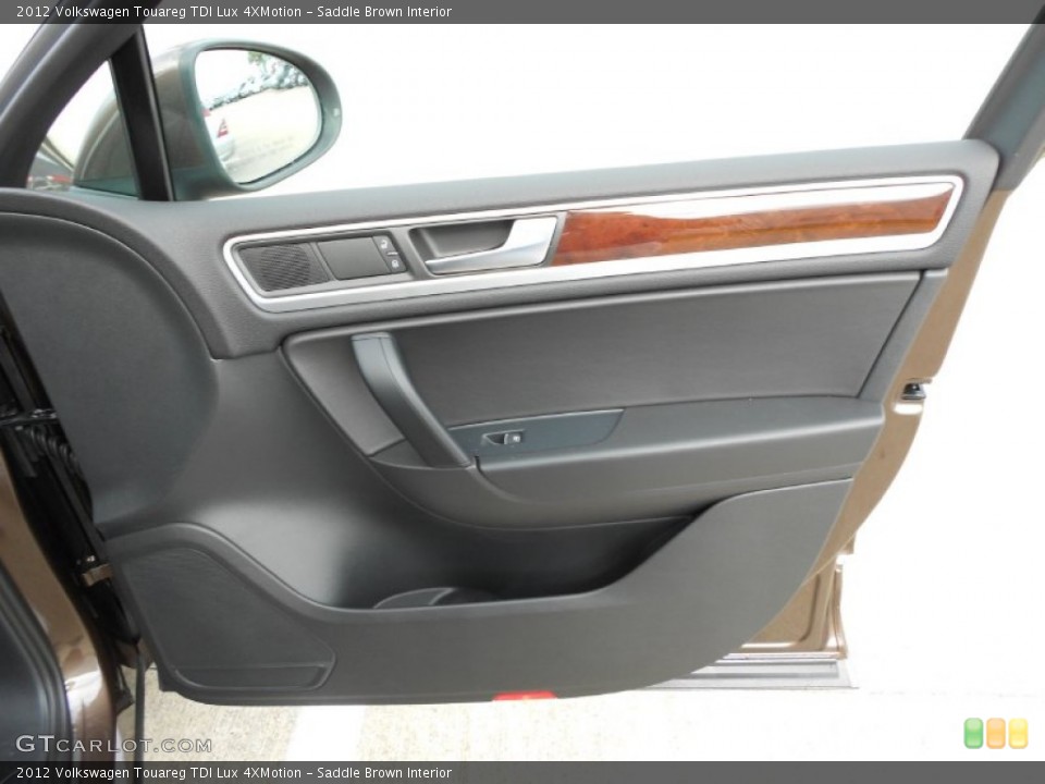 Saddle Brown Interior Door Panel for the 2012 Volkswagen Touareg TDI Lux 4XMotion #52175281