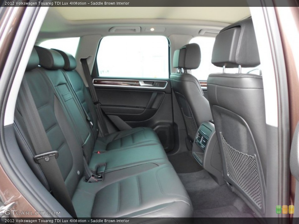 Saddle Brown Interior Photo for the 2012 Volkswagen Touareg TDI Lux 4XMotion #52175308