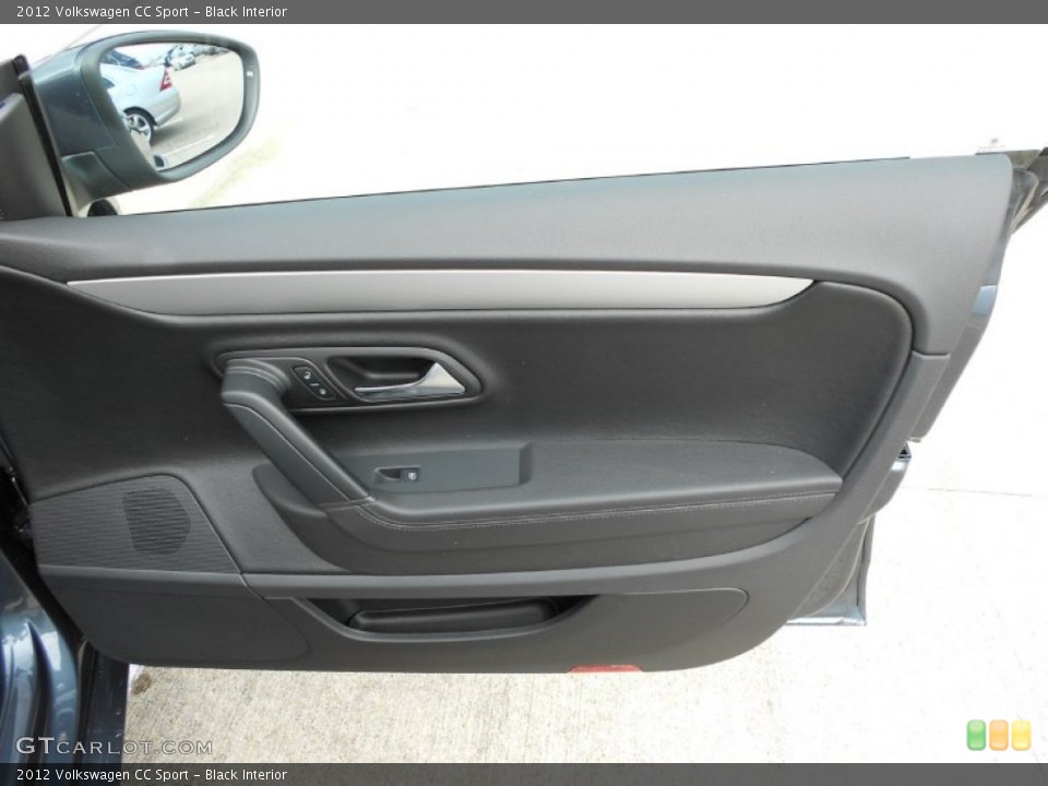 Black Interior Door Panel for the 2012 Volkswagen CC Sport #52176691