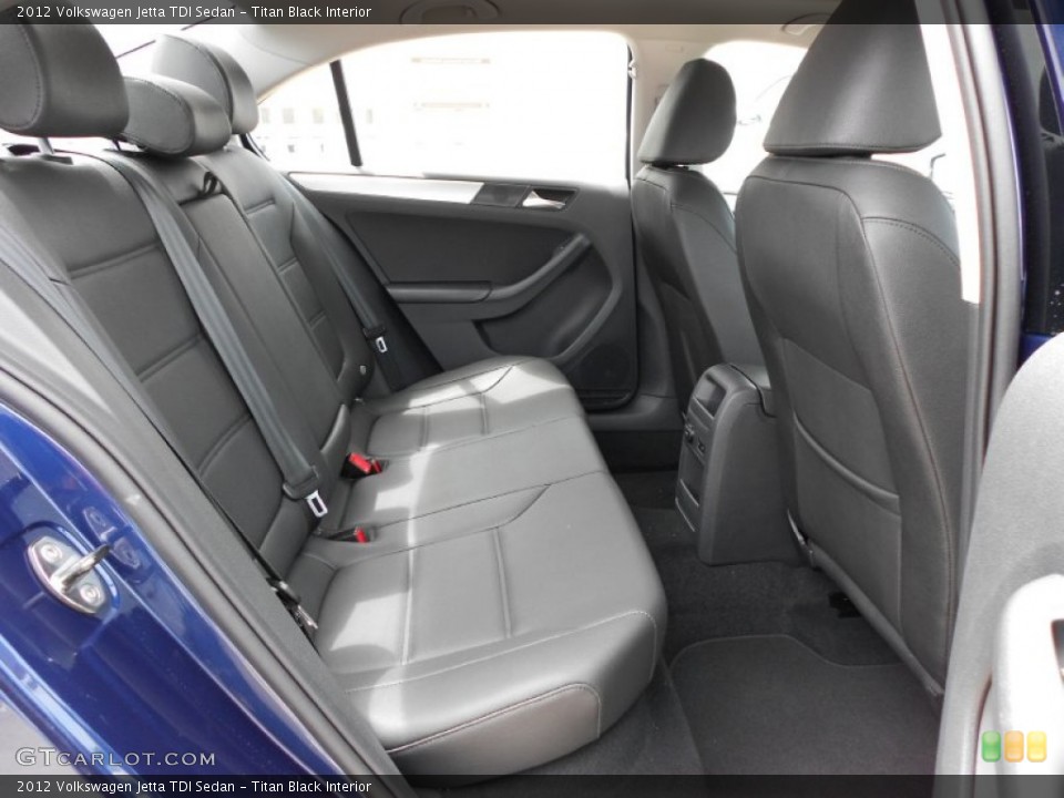 Titan Black Interior Photo for the 2012 Volkswagen Jetta TDI Sedan #52177498
