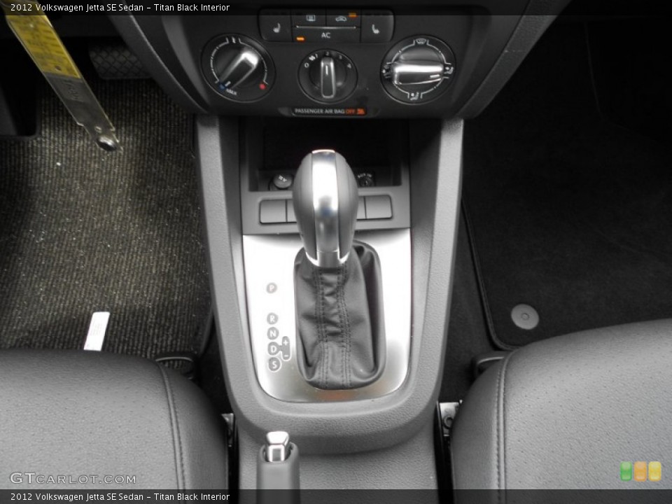 Titan Black Interior Transmission for the 2012 Volkswagen Jetta SE Sedan #52178203