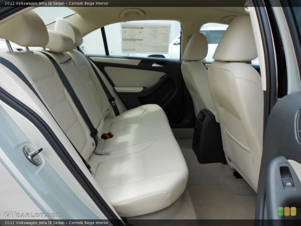 Cornsilk Beige Interior Photo for the 2012 Volkswagen Jetta SE Sedan #52178488