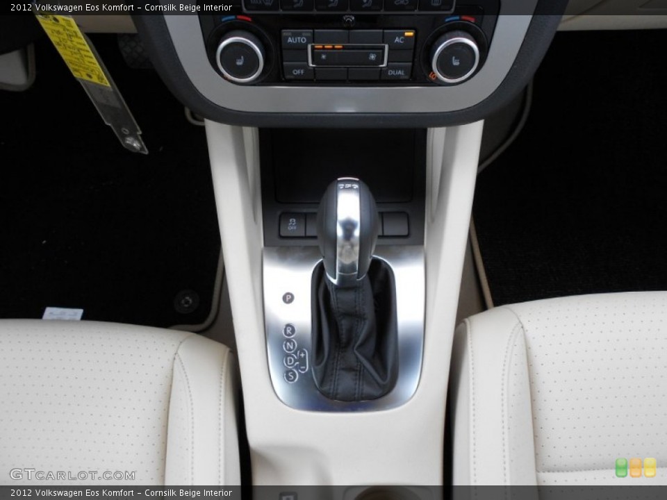Cornsilk Beige Interior Transmission for the 2012 Volkswagen Eos Komfort #52178872