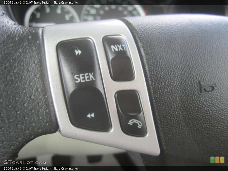 Slate Gray Interior Controls for the 2006 Saab 9-3 2.0T Sport Sedan #52179823